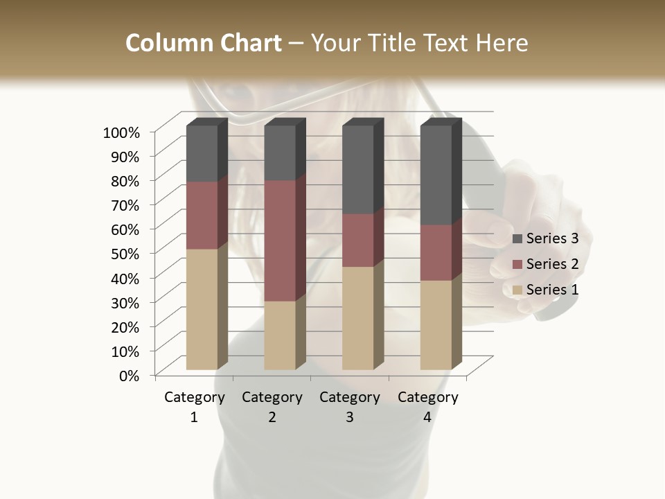 Young Decor White PowerPoint Template