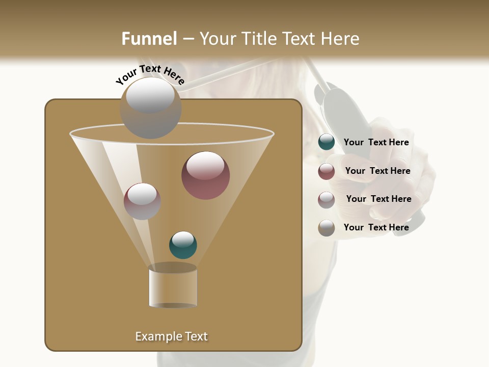 Young Decor White PowerPoint Template