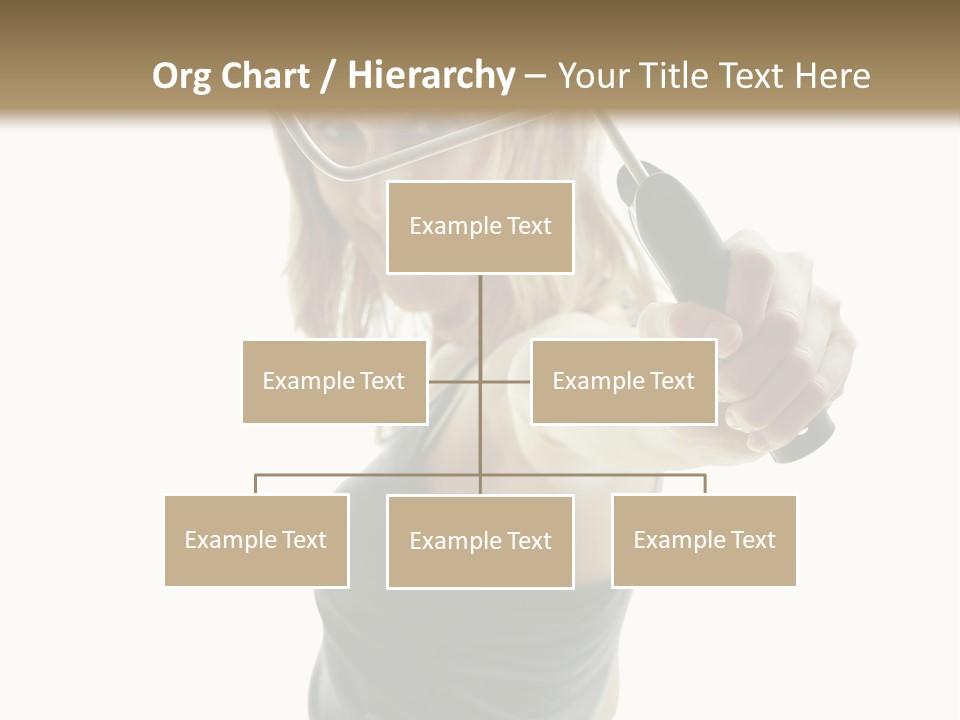 Young Decor White PowerPoint Template