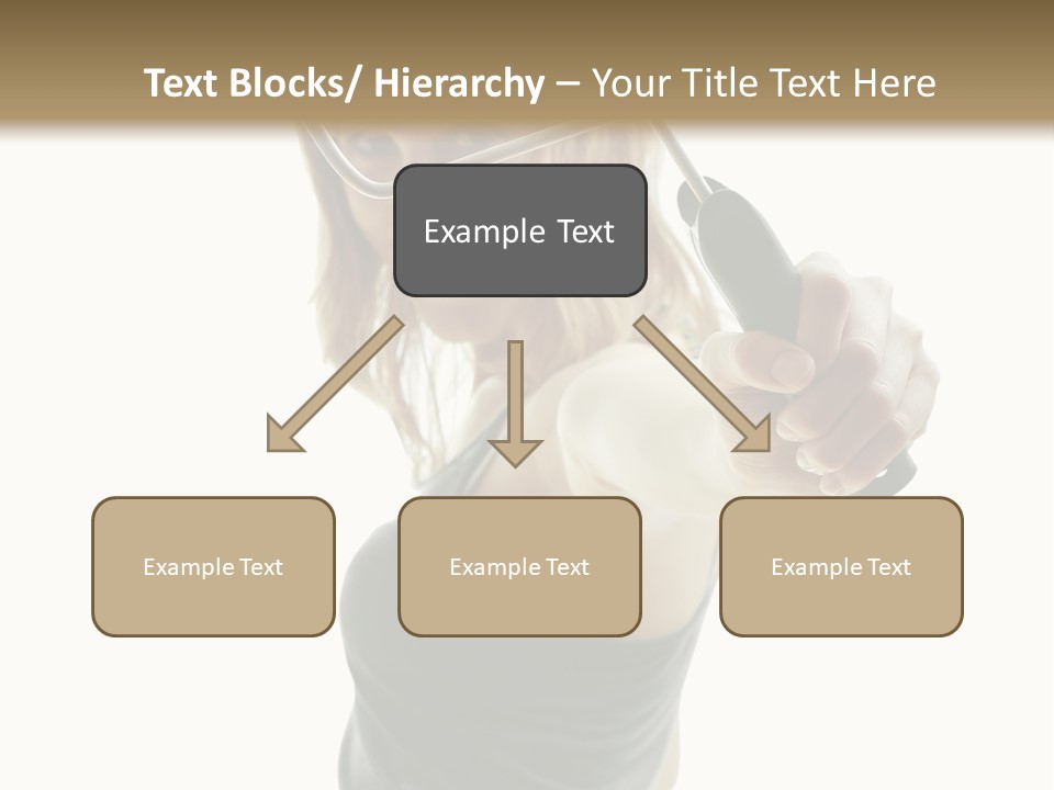 Young Decor White PowerPoint Template