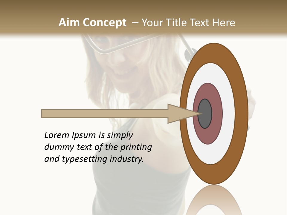 Young Decor White PowerPoint Template