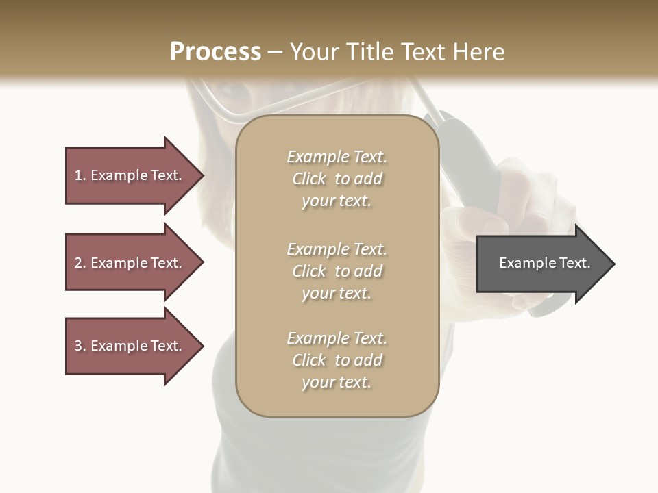 Young Decor White PowerPoint Template