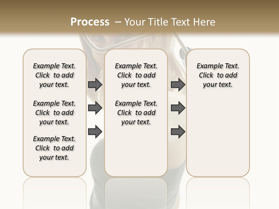 Young Decor White PowerPoint Template