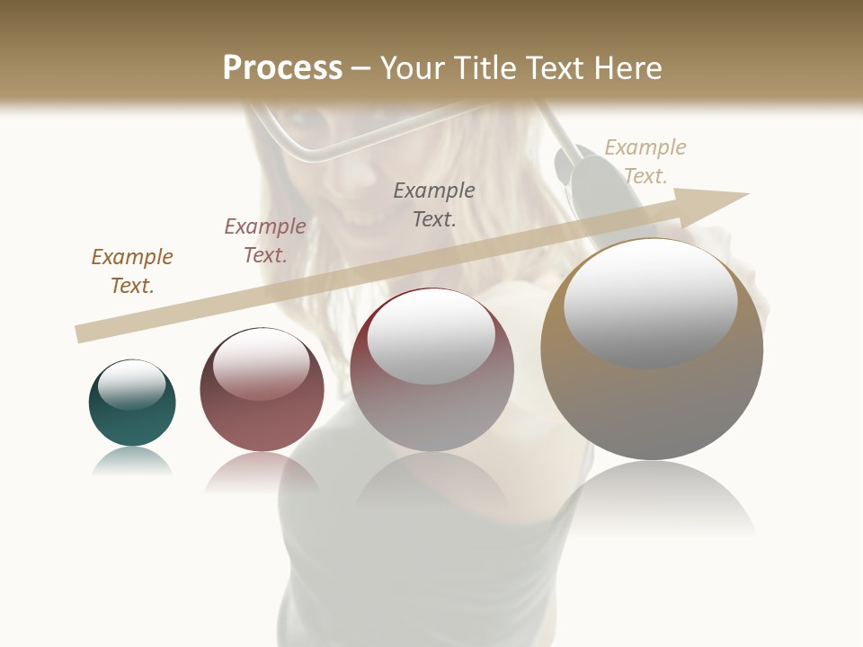 Young Decor White PowerPoint Template