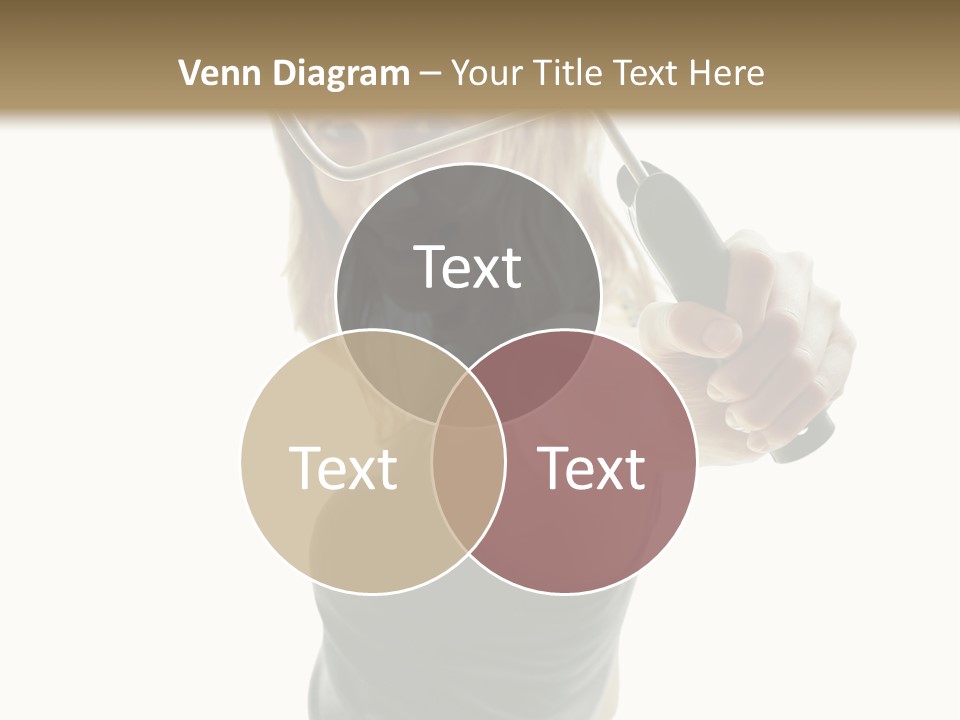 Young Decor White PowerPoint Template