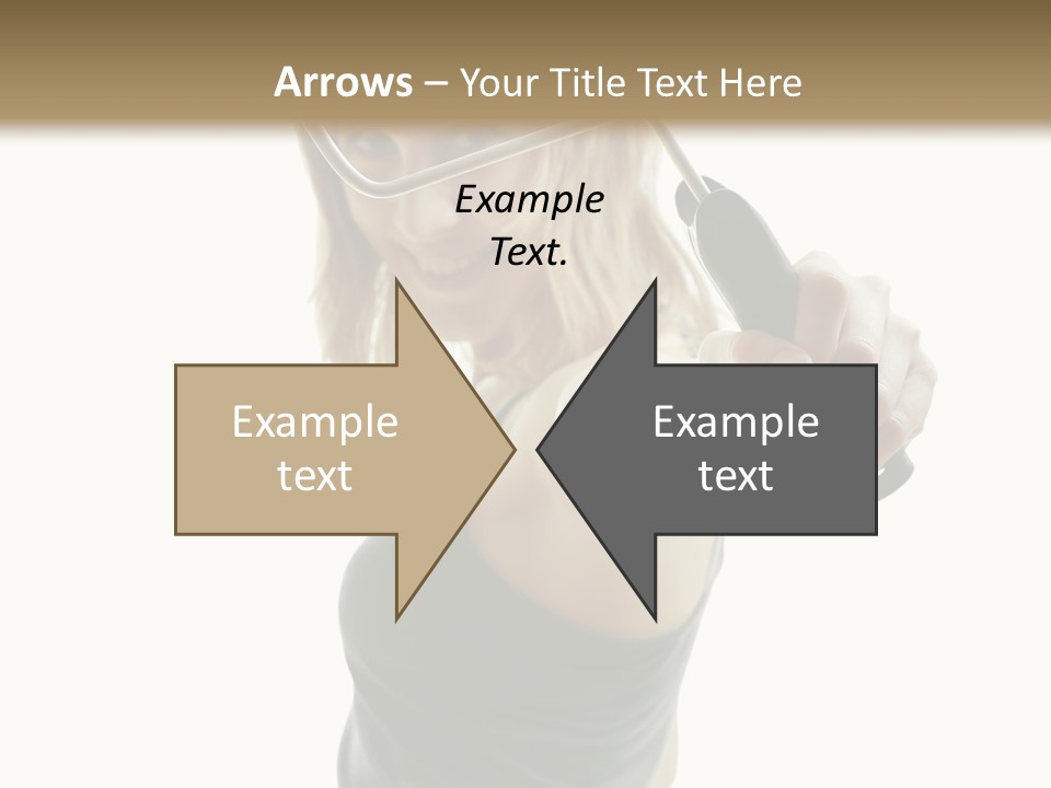 Young Decor White PowerPoint Template