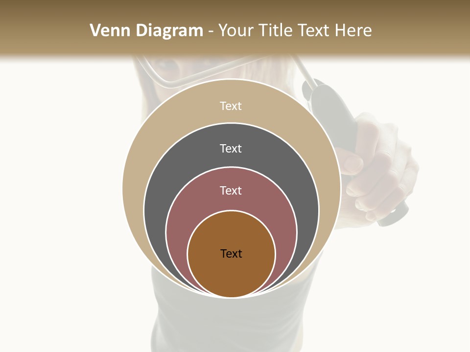 Young Decor White PowerPoint Template