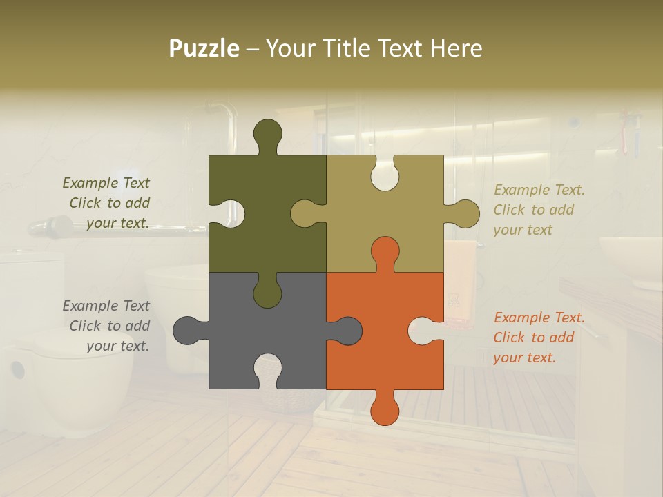 Bright Interior Home PowerPoint Template