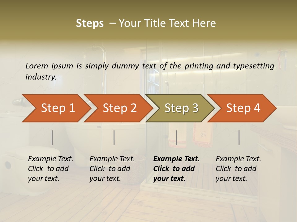 Bright Interior Home PowerPoint Template