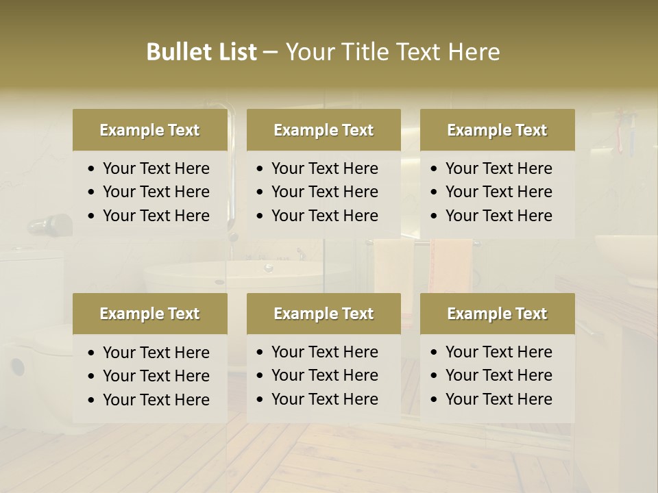 Bright Interior Home PowerPoint Template
