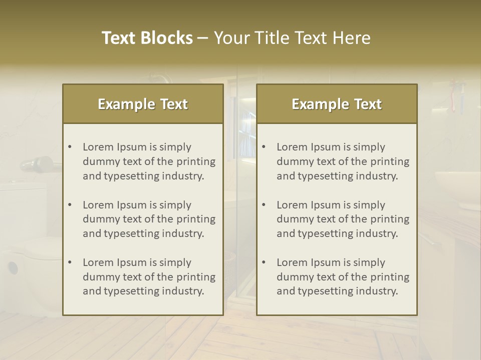 Bright Interior Home PowerPoint Template