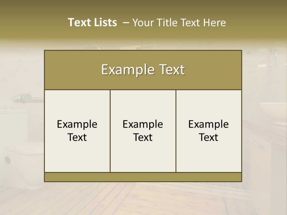 Bright Interior Home PowerPoint Template