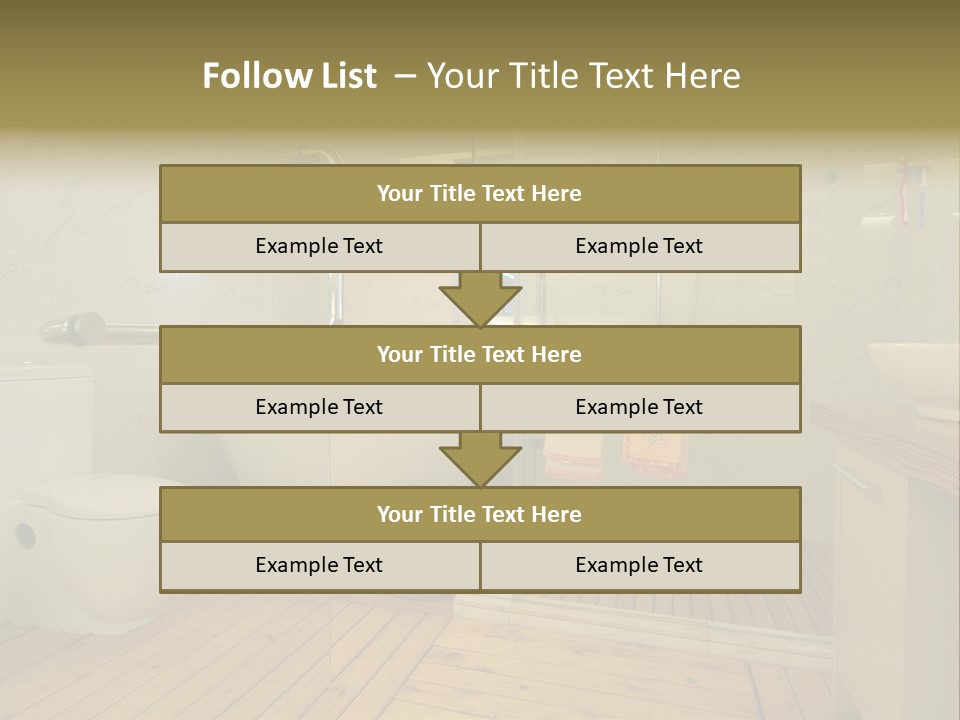 Bright Interior Home PowerPoint Template