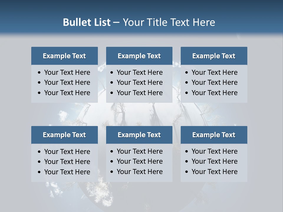 Season Clouds Ecology PowerPoint Template