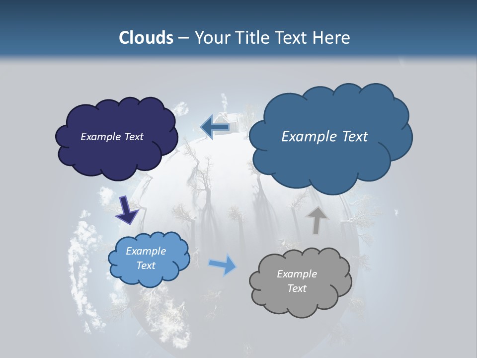 Season Clouds Ecology PowerPoint Template