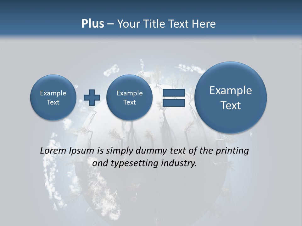 Season Clouds Ecology PowerPoint Template