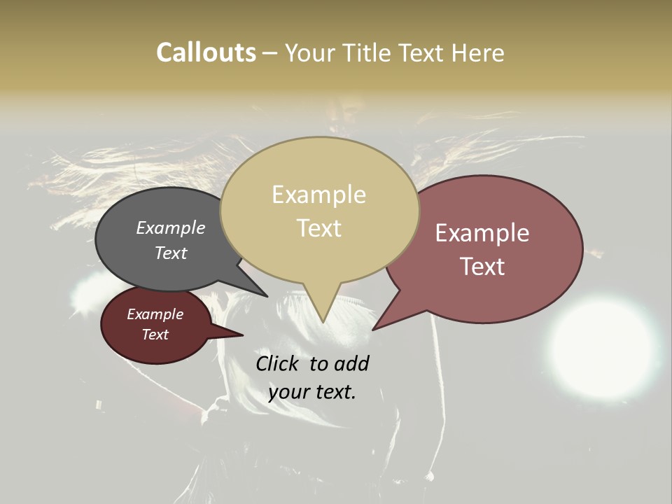 Fun Teenager Femininity PowerPoint Template