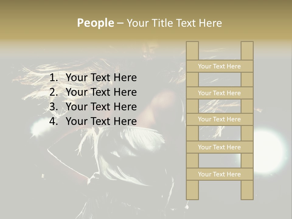 Fun Teenager Femininity PowerPoint Template