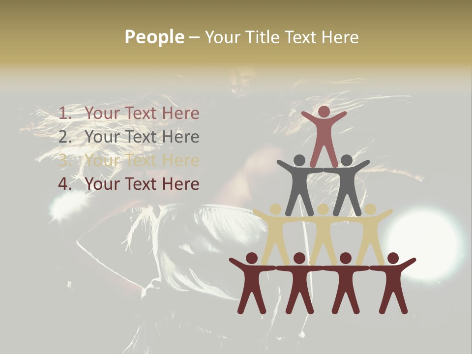 Fun Teenager Femininity PowerPoint Template