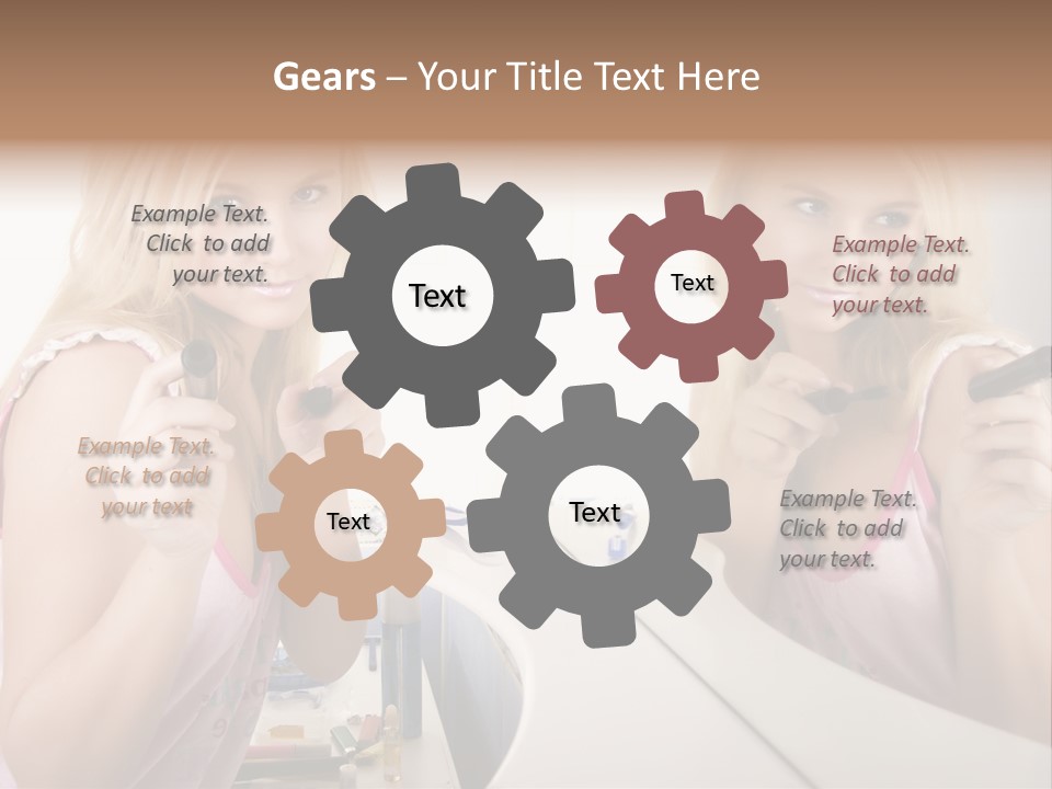 Health Bath Advertising PowerPoint Template