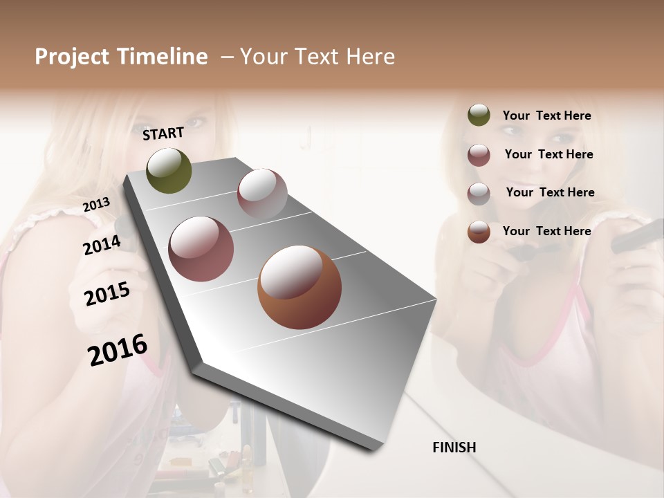 Health Bath Advertising PowerPoint Template