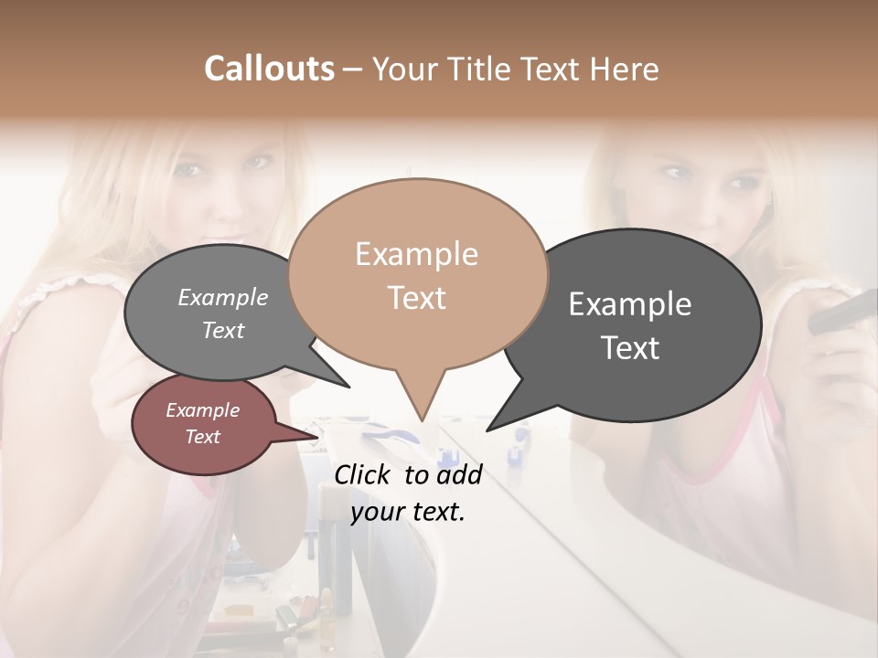 Health Bath Advertising PowerPoint Template