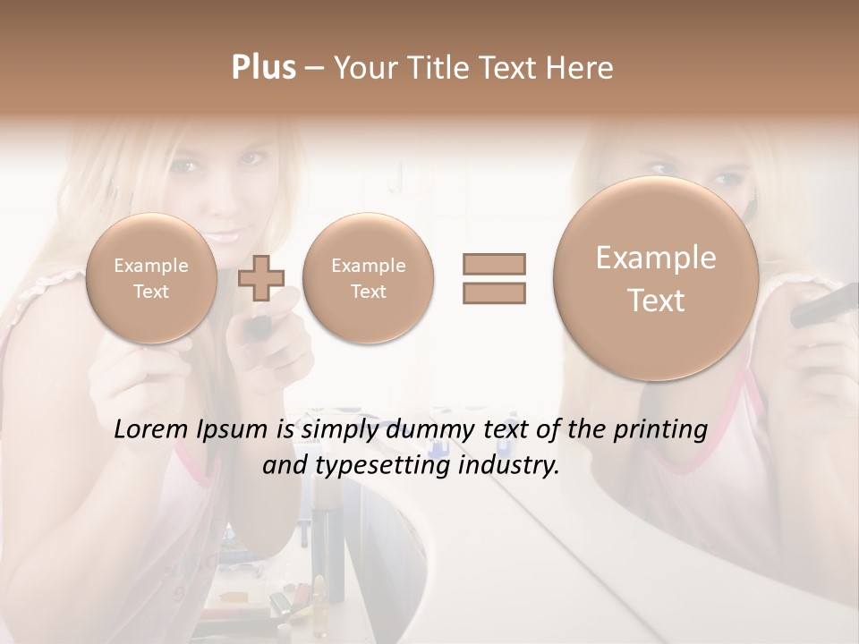 Health Bath Advertising PowerPoint Template