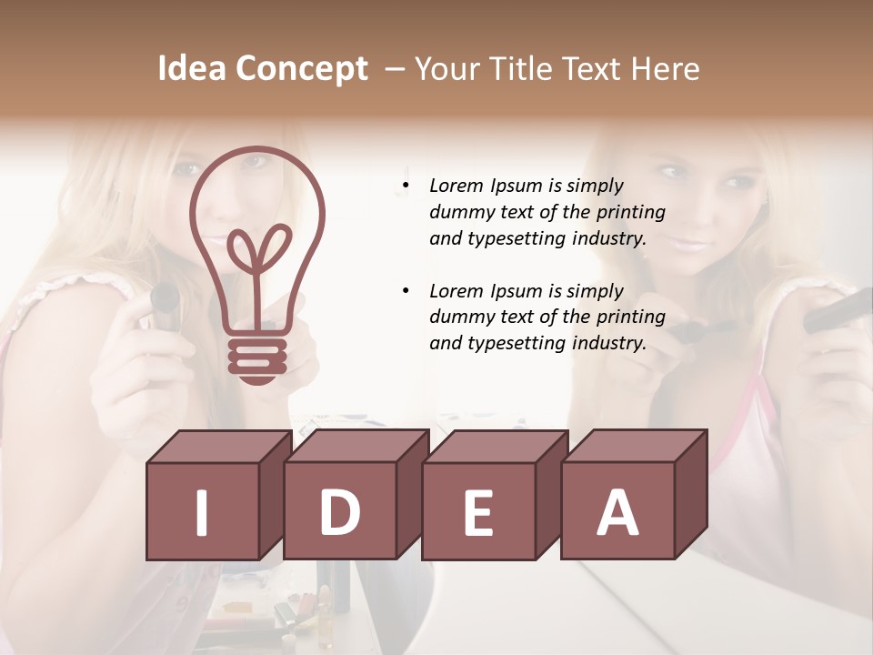 Health Bath Advertising PowerPoint Template