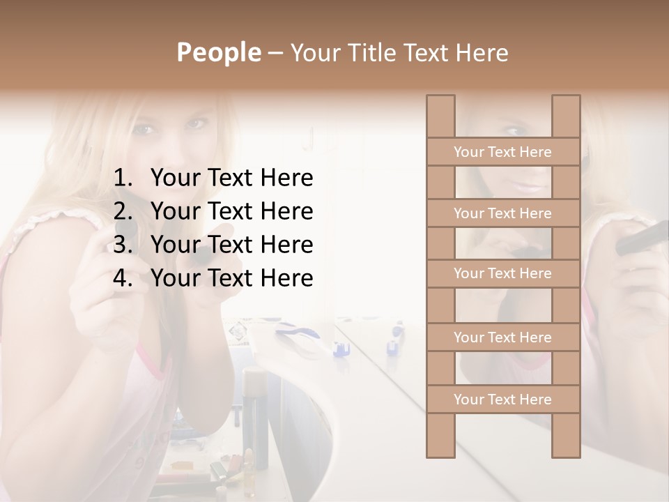 Health Bath Advertising PowerPoint Template