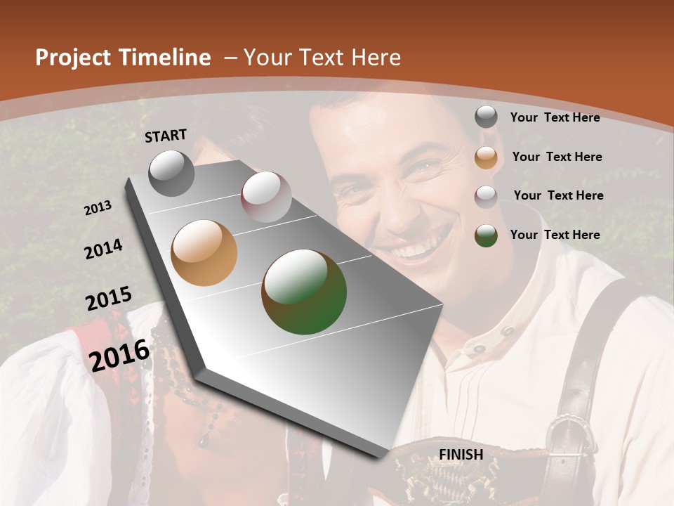 Ethnic Sunlit Munich PowerPoint Template