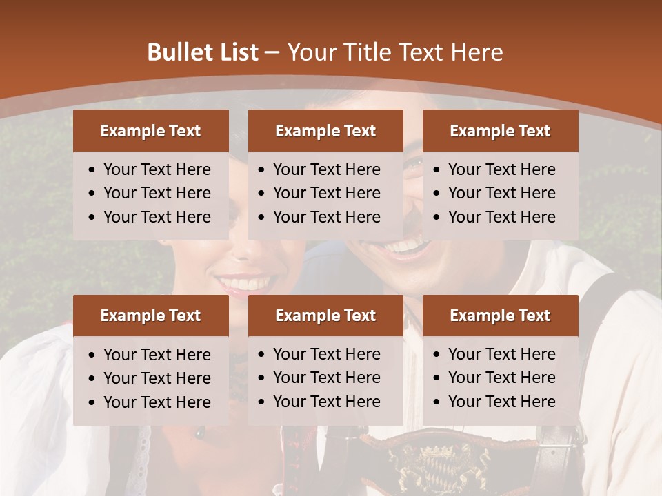 Ethnic Sunlit Munich PowerPoint Template