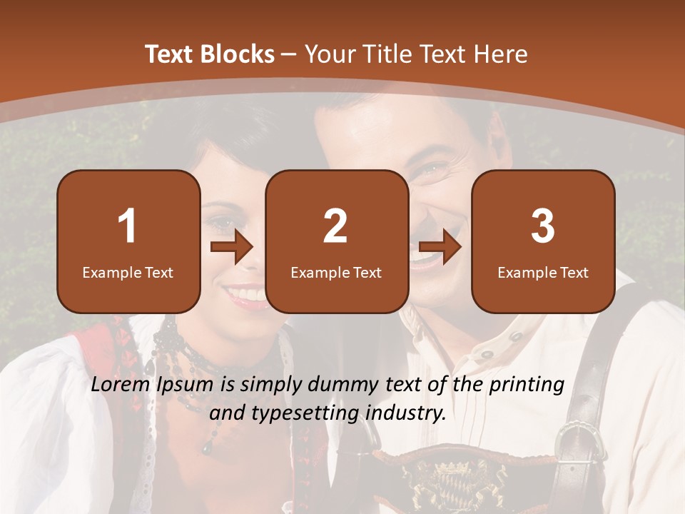 Ethnic Sunlit Munich PowerPoint Template