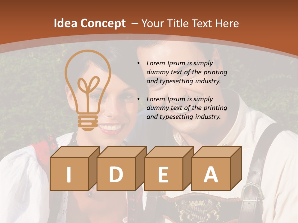 Ethnic Sunlit Munich PowerPoint Template