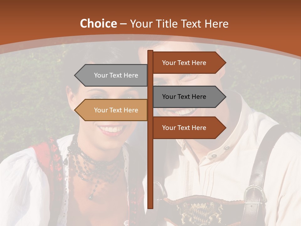 Ethnic Sunlit Munich PowerPoint Template