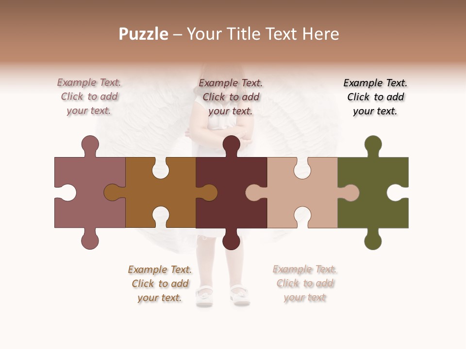 Happiness Kid Beauty PowerPoint Template