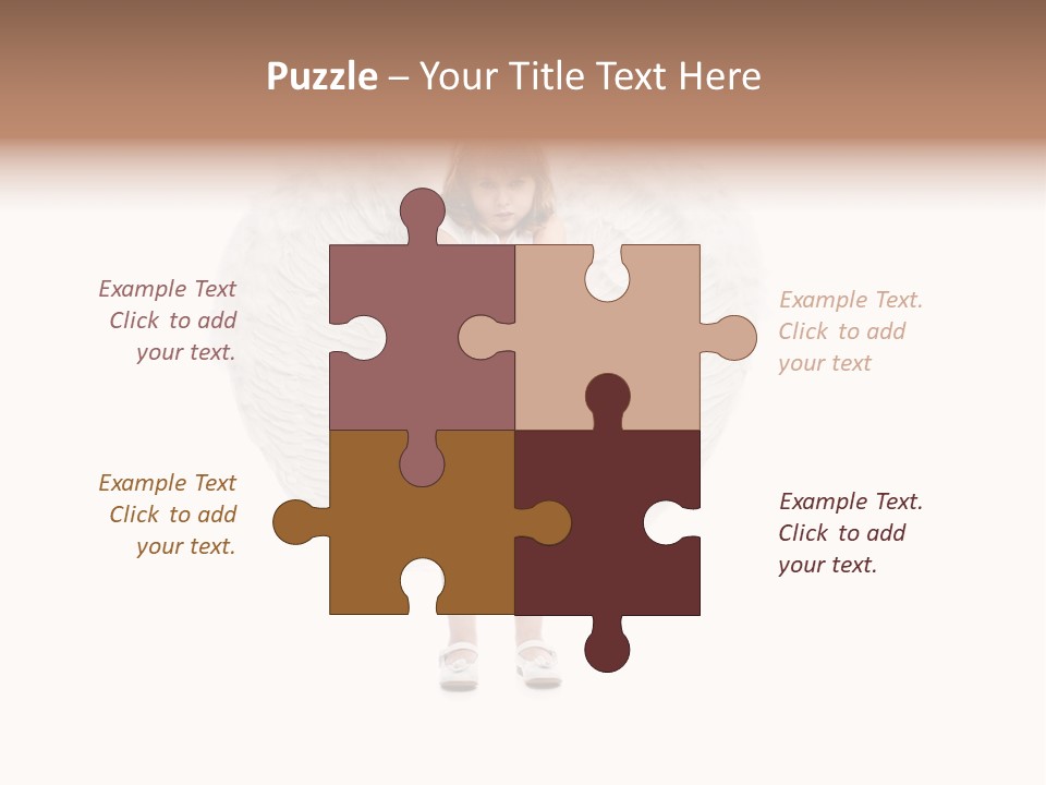 Happiness Kid Beauty PowerPoint Template