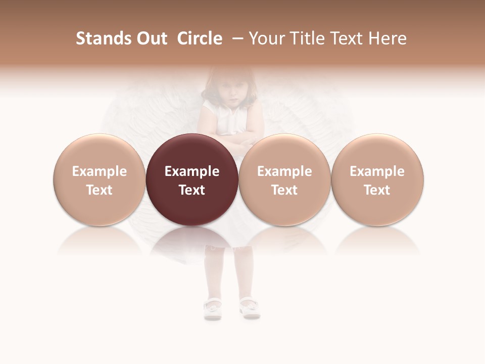 Happiness Kid Beauty PowerPoint Template