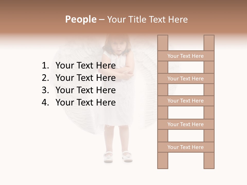 Happiness Kid Beauty PowerPoint Template