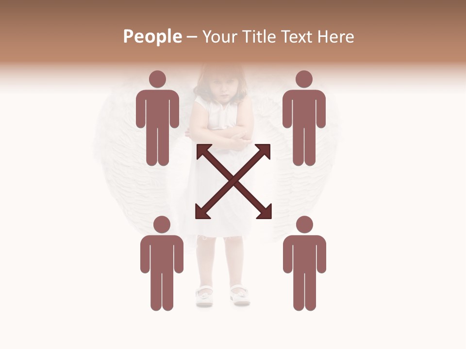 Happiness Kid Beauty PowerPoint Template