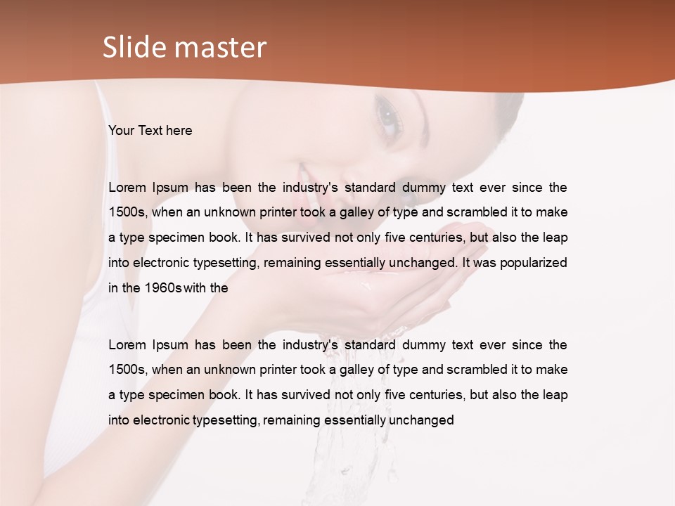 Body Person Clean PowerPoint Template