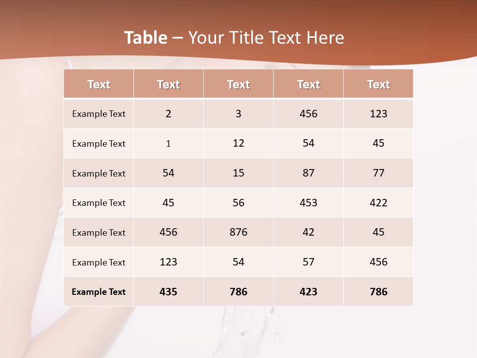 Body Person Clean PowerPoint Template