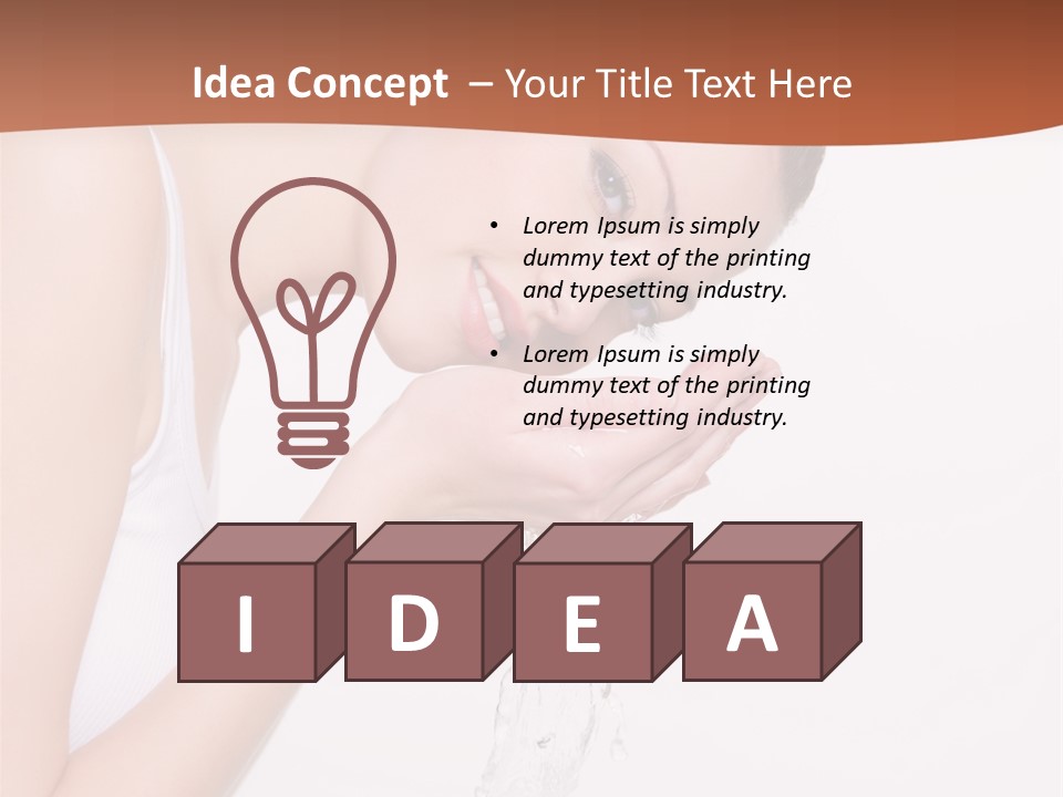 Body Person Clean PowerPoint Template