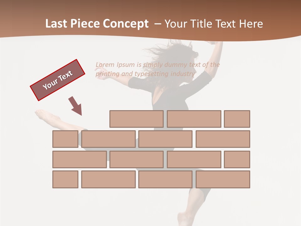 Elegance Ballerina Dancer PowerPoint Template