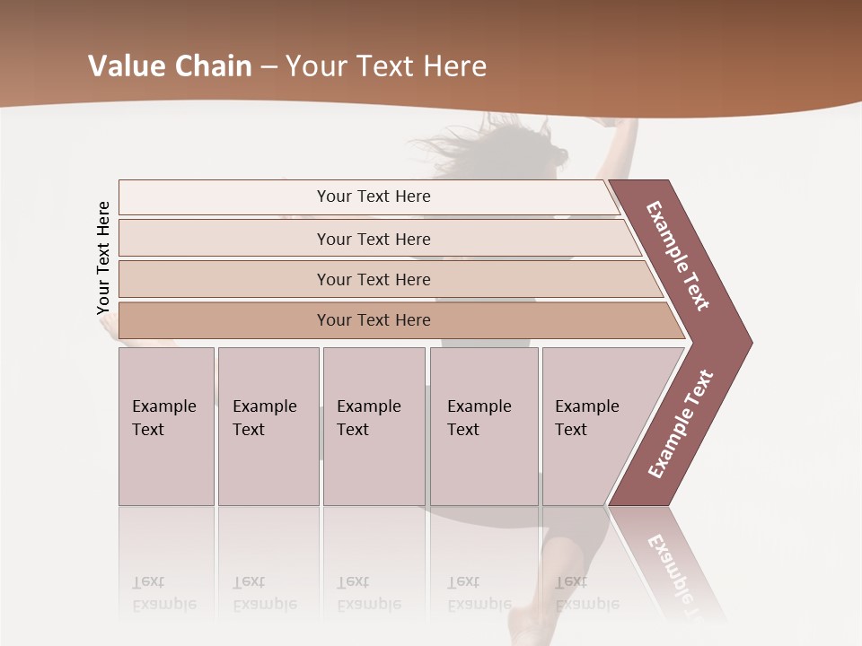 Elegance Ballerina Dancer PowerPoint Template