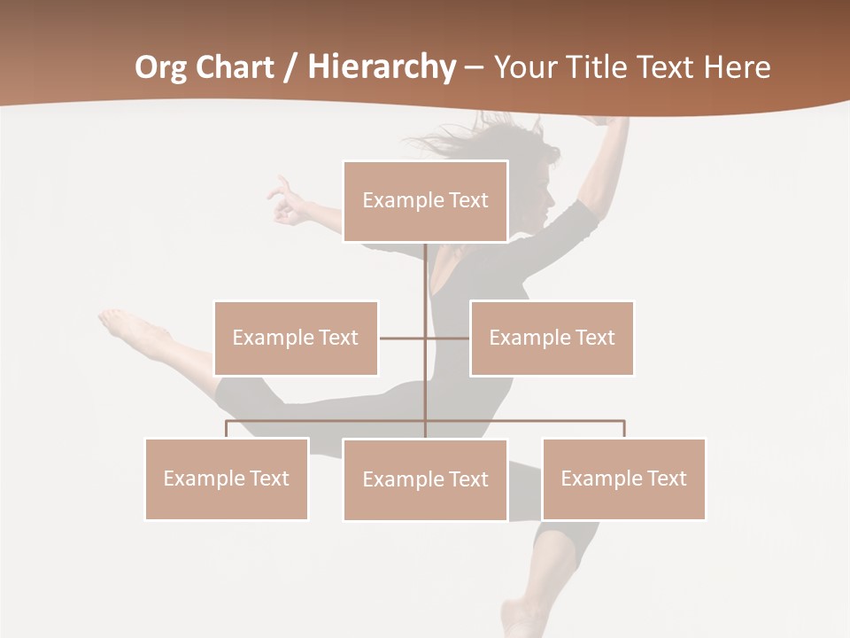 Elegance Ballerina Dancer PowerPoint Template