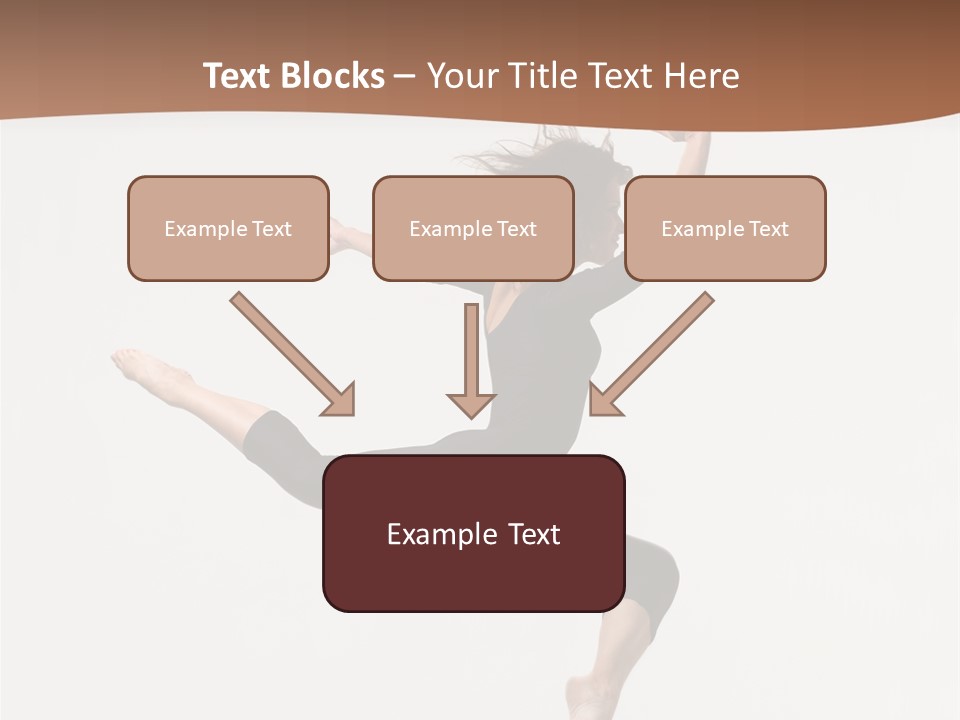 Elegance Ballerina Dancer PowerPoint Template