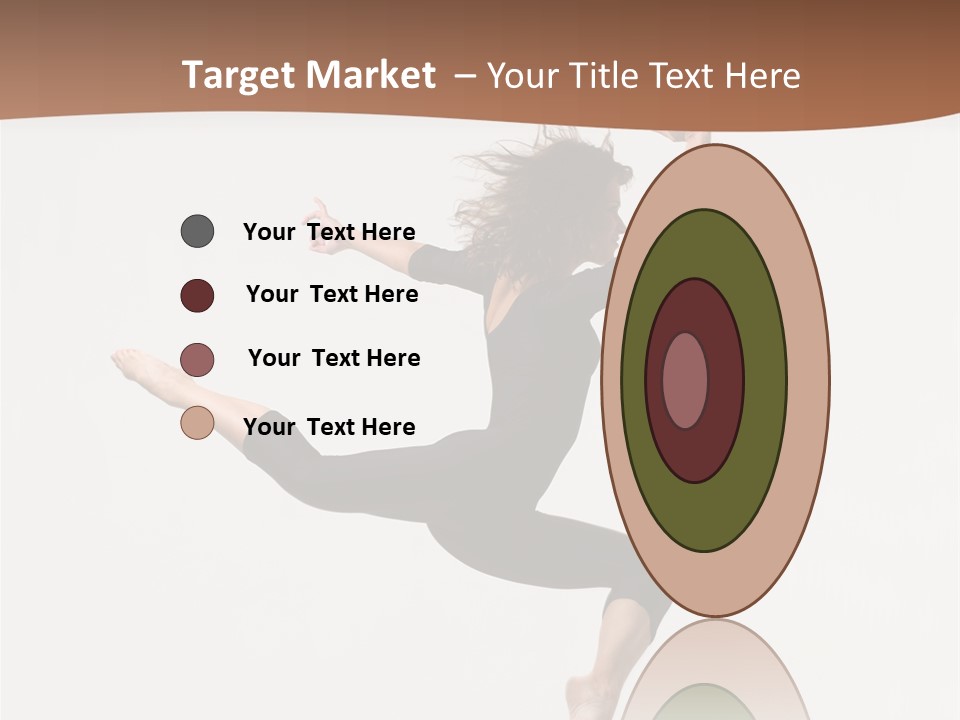 Elegance Ballerina Dancer PowerPoint Template