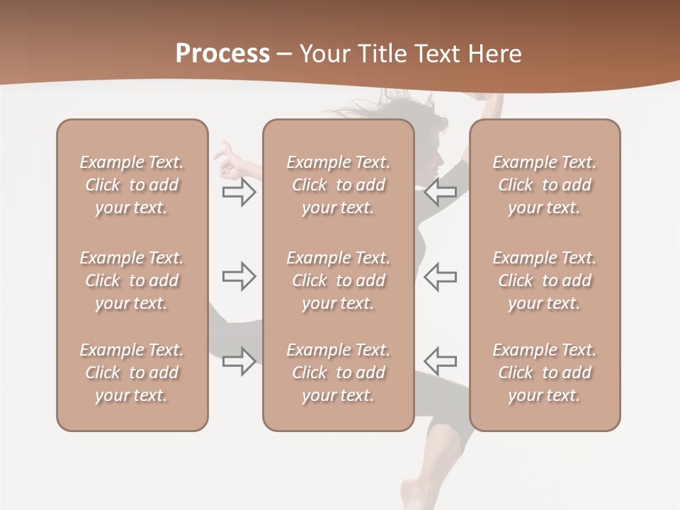 Elegance Ballerina Dancer PowerPoint Template