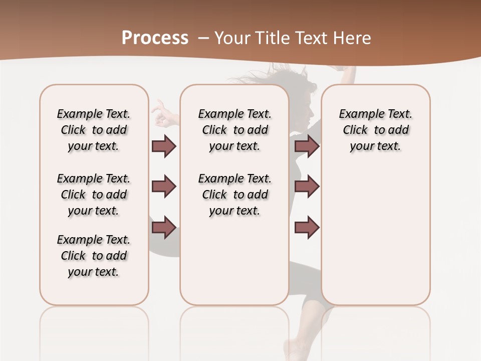 Elegance Ballerina Dancer PowerPoint Template