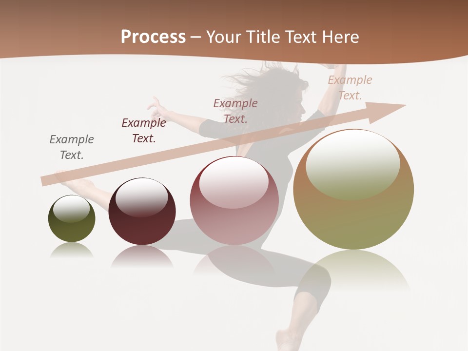 Elegance Ballerina Dancer PowerPoint Template